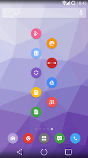 Free Etched Material Icons APK for Android