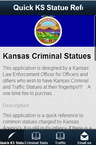 Quick KS Statute Reference