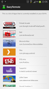 BAXY Remote Screenshots 1