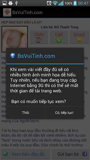 【免費健康App】BsVuiTinh.com-Tư vấn sức khỏe-APP點子