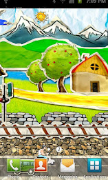 Paper Train Live Wallpaper poster 4