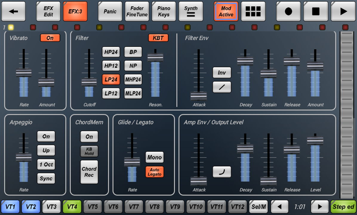 GStomper Studio screenshot