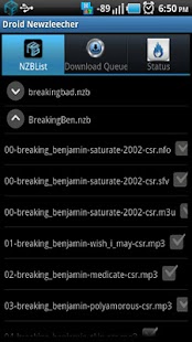 Droid Newzleecher Screenshots 1