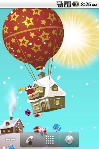 Santa Live Wallpaper Full Screen 3