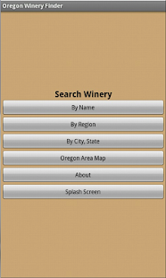 Oregon Winery for Tablets Screenshots 1