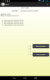 CISSP Evaluator Domain 1 Screenshots 2