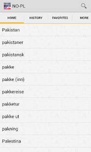Lastest Norwegian<>Polish Dictionar TR APK