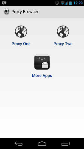 Proxy Browser For Android