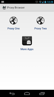 Proxy Browser For Android - screenshot thumbnail