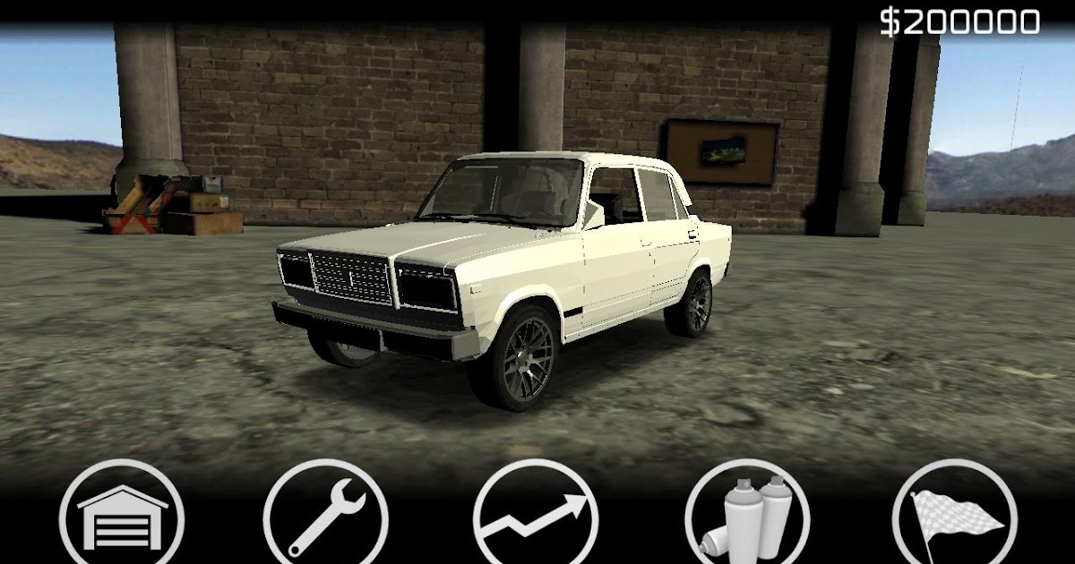 Lada drift simulator