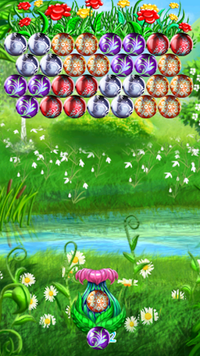 Bubble Shooter Spring Flowers