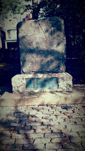 Gettysburg Stone in Clark Park