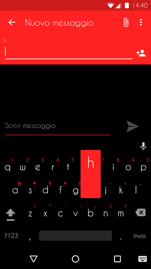 Red Shade - CM12 Theme - screenshot