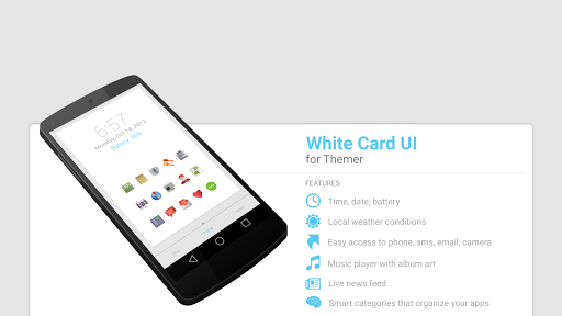 White Card UI Theme