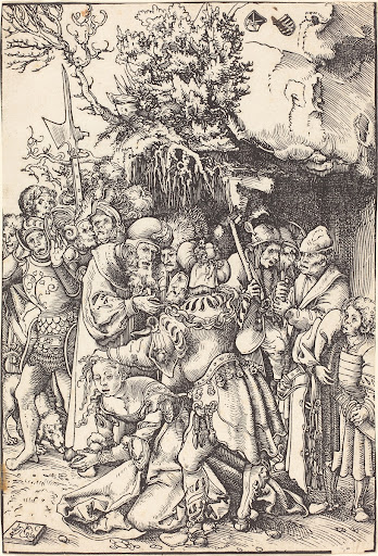 The Martyrdom Of Saint Barbara Lucas Cranach The Elder