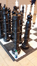 Giant Chess Set on the Fairway