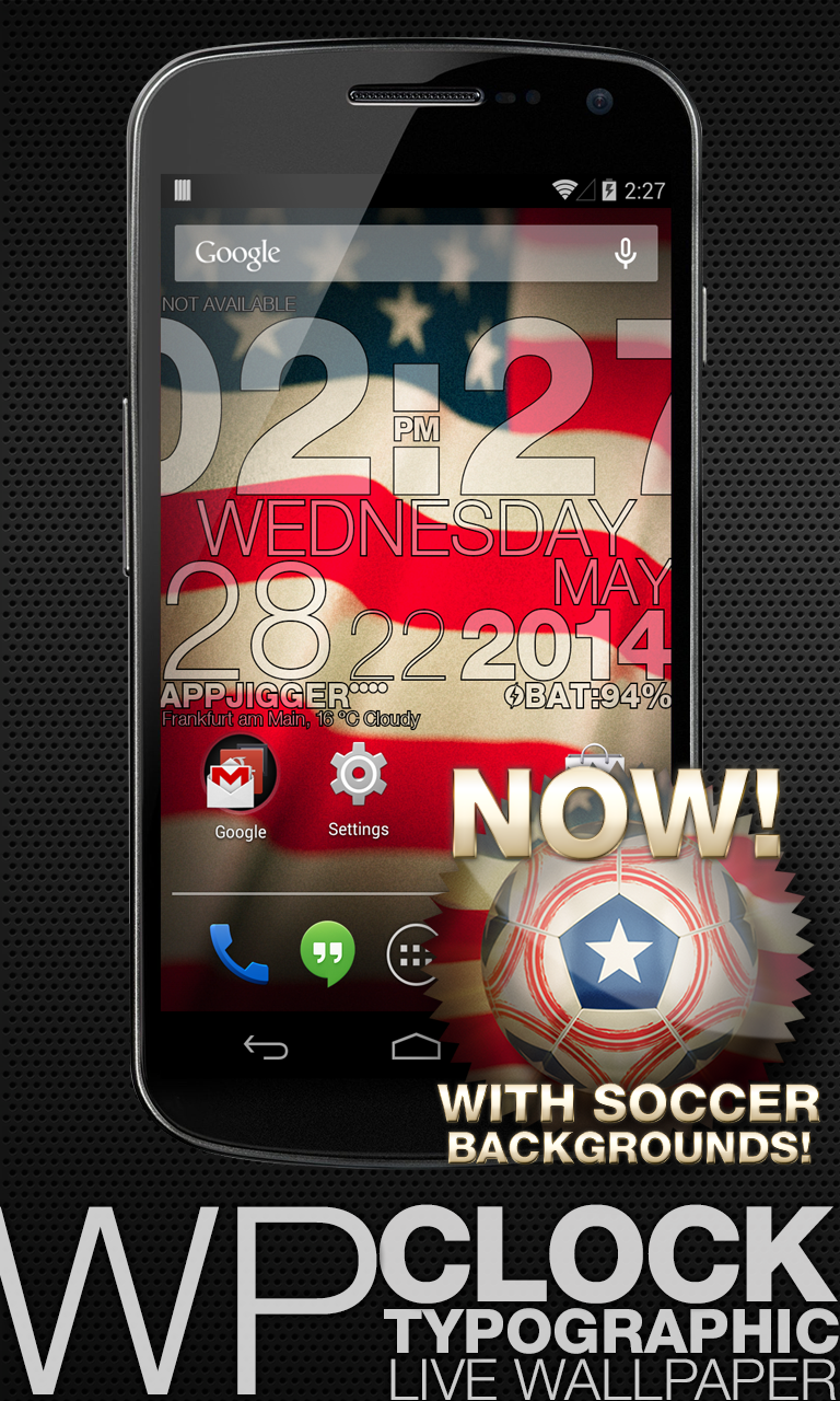 wp clock donation Screen 1