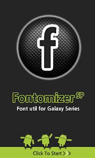 Fontomizer SP Font for Galaxy