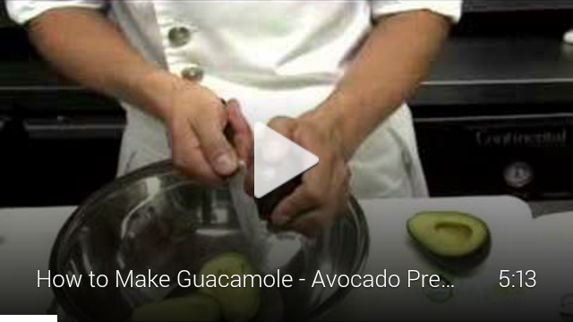 Make guacamole video