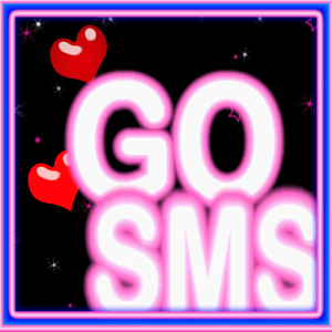 Pink Neon Theme for GO SMS Pro.apk 1.0