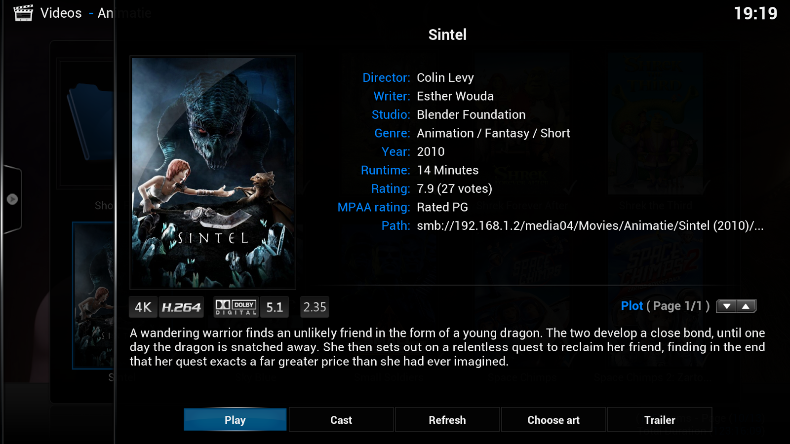 Kodi - screenshot