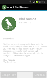 Bird Names Screenshots 4