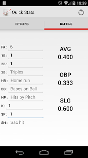 Quick Baseball Stats Screenshots 1