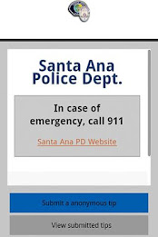 santa Ana Pd tips poster 1