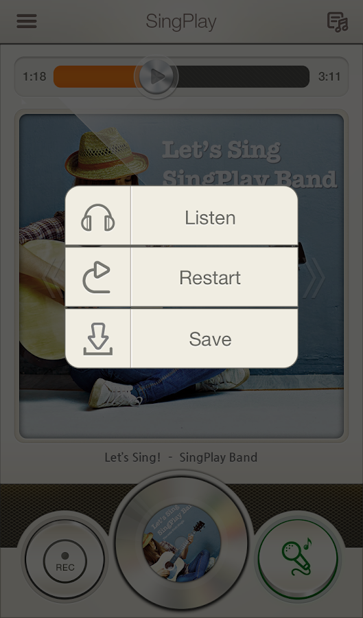 Sing Player