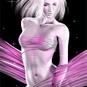 Pink n Purple Hot Girl Glitter logo