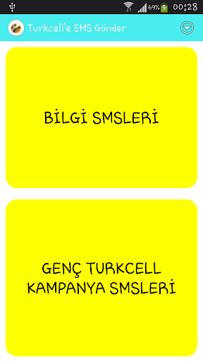 Turkcell'e SMS Gönder