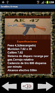 Sonidos de Armas