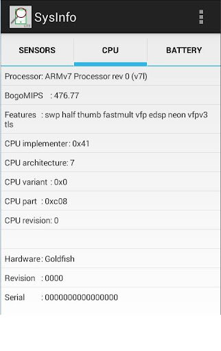 System Info