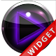 Poweramp Widget Purple Glow APK