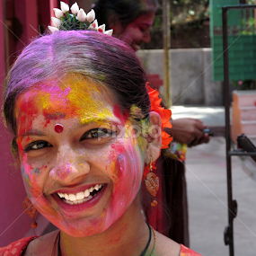 Colourful Beauty by Sanjay Dhar - People Portraits of Women