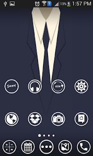 Free Download WHITE THE ICON PACK APK for Android
