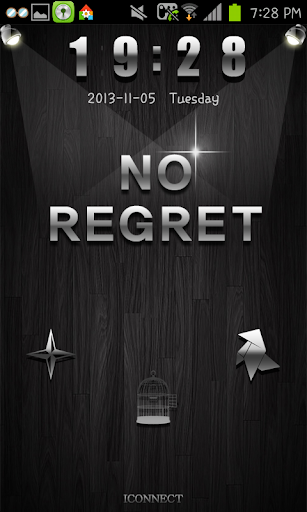 No regret go locker theme