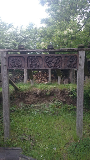 Wooden Viking Carvings
