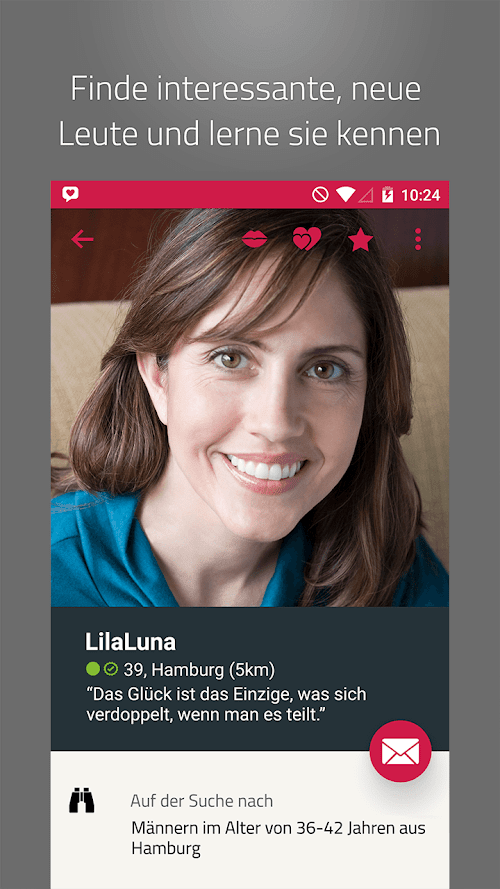 Android application Single.de Flirt, Dating &amp; Chat screenshort
