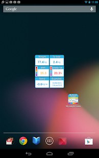 Free My Weight Tracker, BMI APK