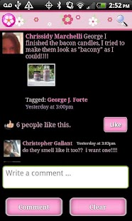 Lastest Black Pink Theme for Facebook APK for Android