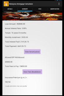 Malaysia Mortgage Calculator Screenshots 5