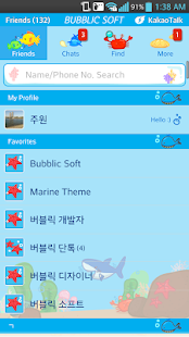 How to get 버블릭 마린 카카오톡 테마 HD 1.0 unlimited apk for bluestacks