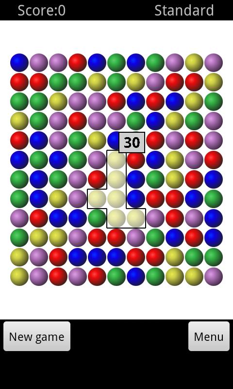 Android application Bubble Breaker AdFree screenshort