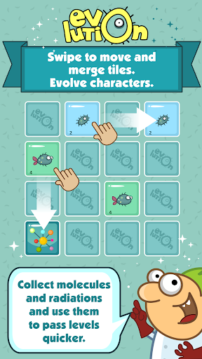 Evolution 2048 Puzzle Game