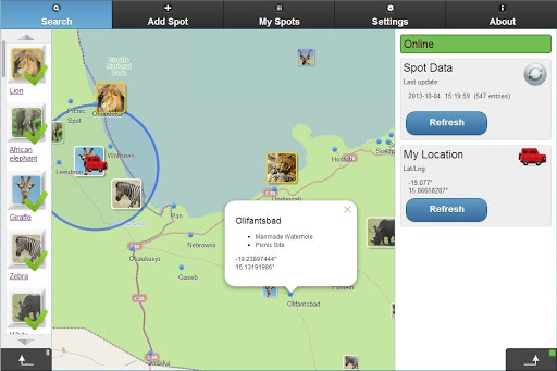 【免費旅遊App】NP Spotter Etosha Pro-APP點子
