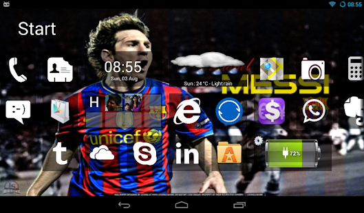 Home8:like Windows 8 launcher - screenshot thumbnail