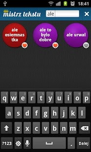 Free Mistrz tekstu APK for Android