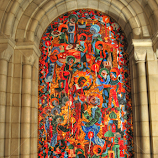 Mosaic panel by Terry Niec -  