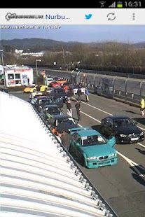 Android application Nürburgring Live Lite screenshot